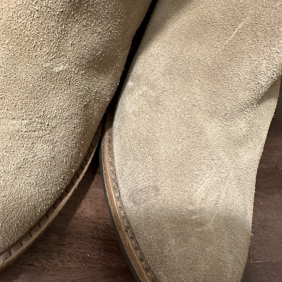 Vince Camuto Over The Knee Madolee Boot Womens 10 (runs small) Suede Tan Taupe - Picture 8 of 11